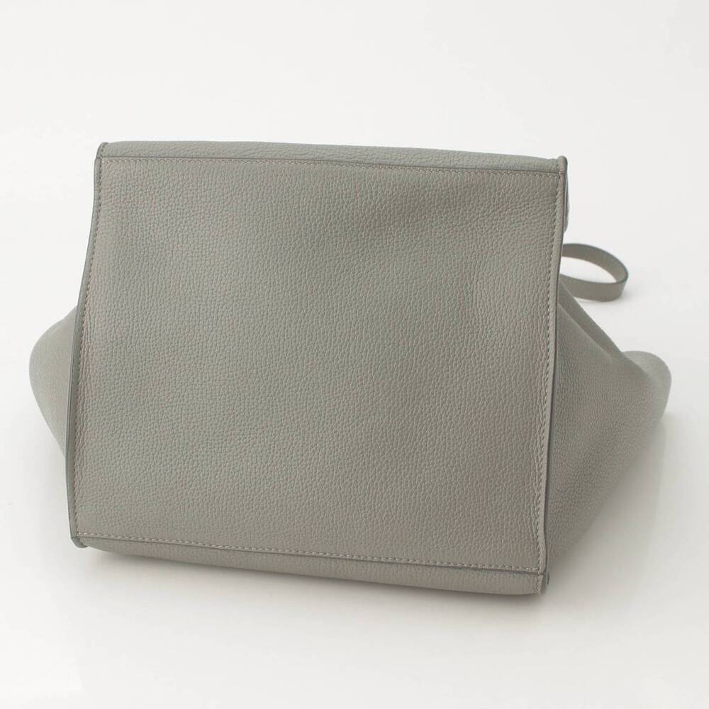 Celine Bag Leather Handbag Gray - Picture 5 of 8